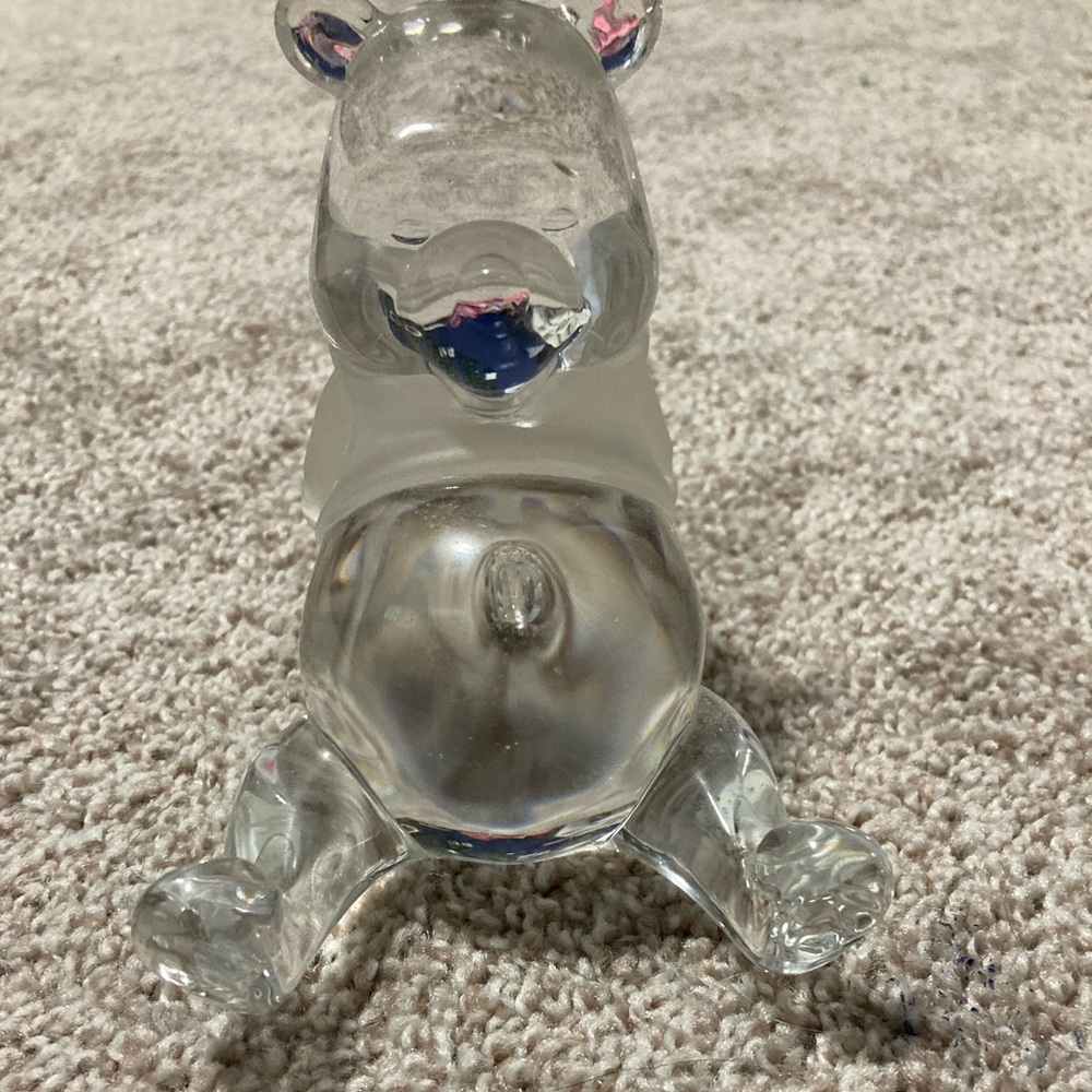 Clear Winnie the Pooh decor